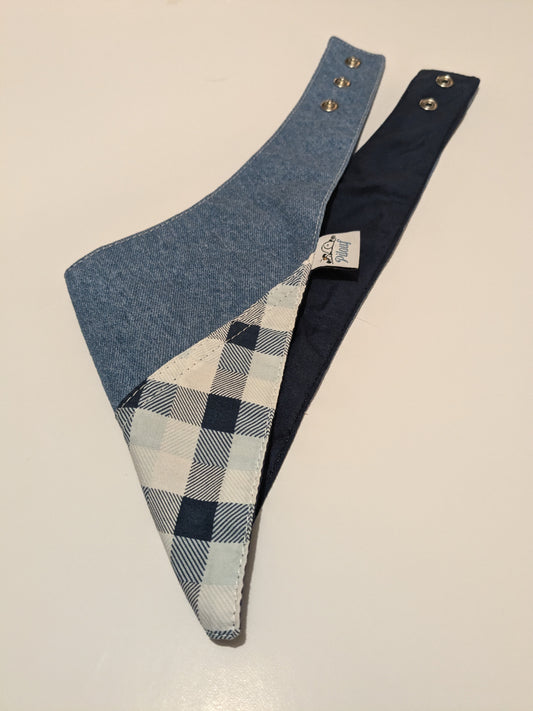 Foulard Pilouf, jeans